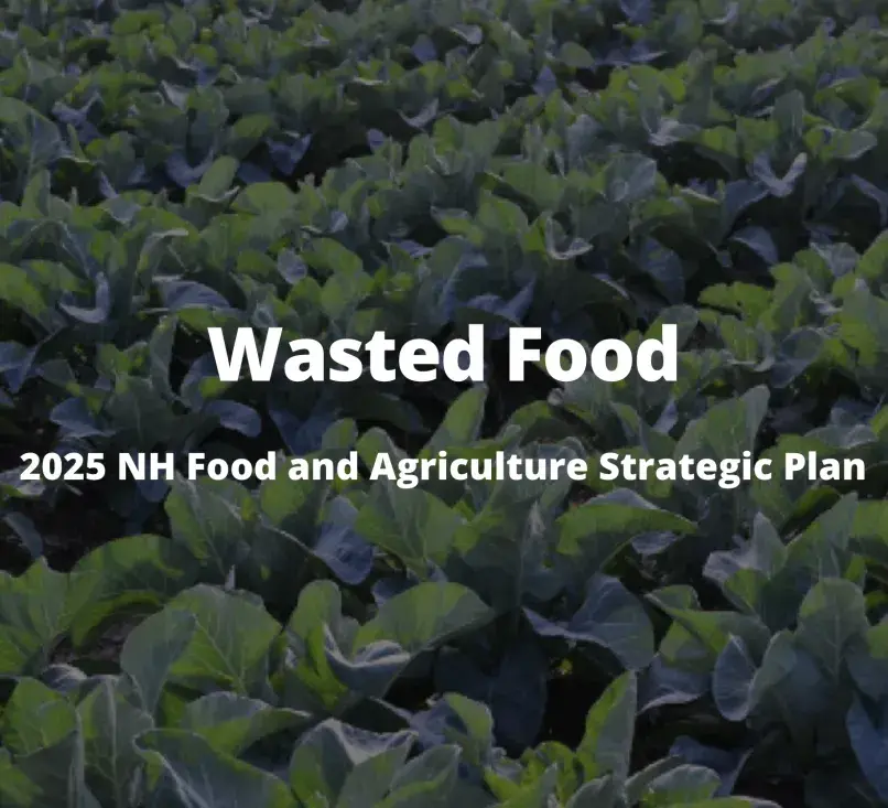 field of greens with text