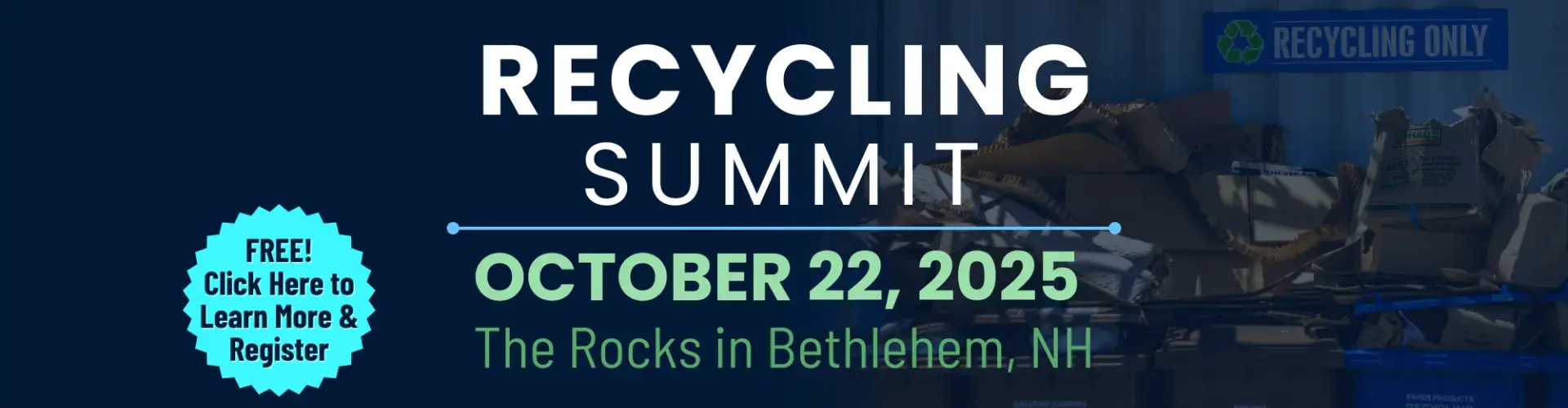 Recycling Summit October 22