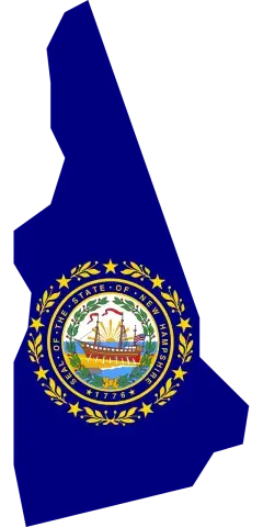 Map of New Hampshire