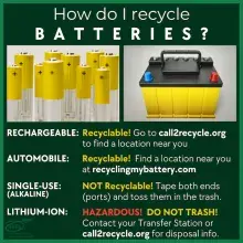 How To Properly Dispose of Batteries