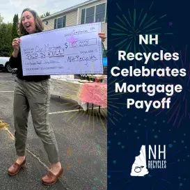 NH Recycles Celebrates Mortgage Payoff