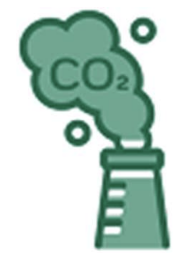 green smokestack