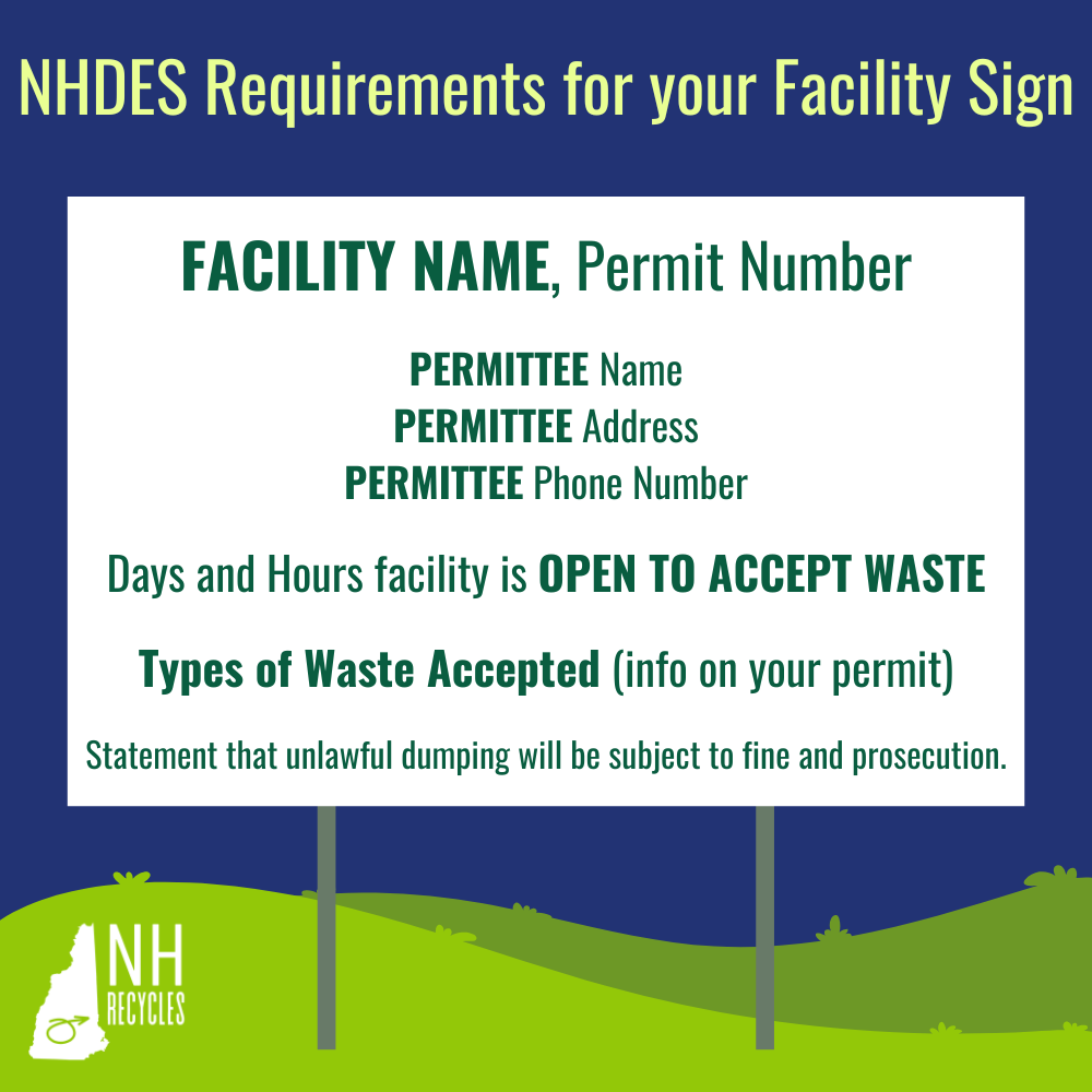 Details for DES sign requirements
