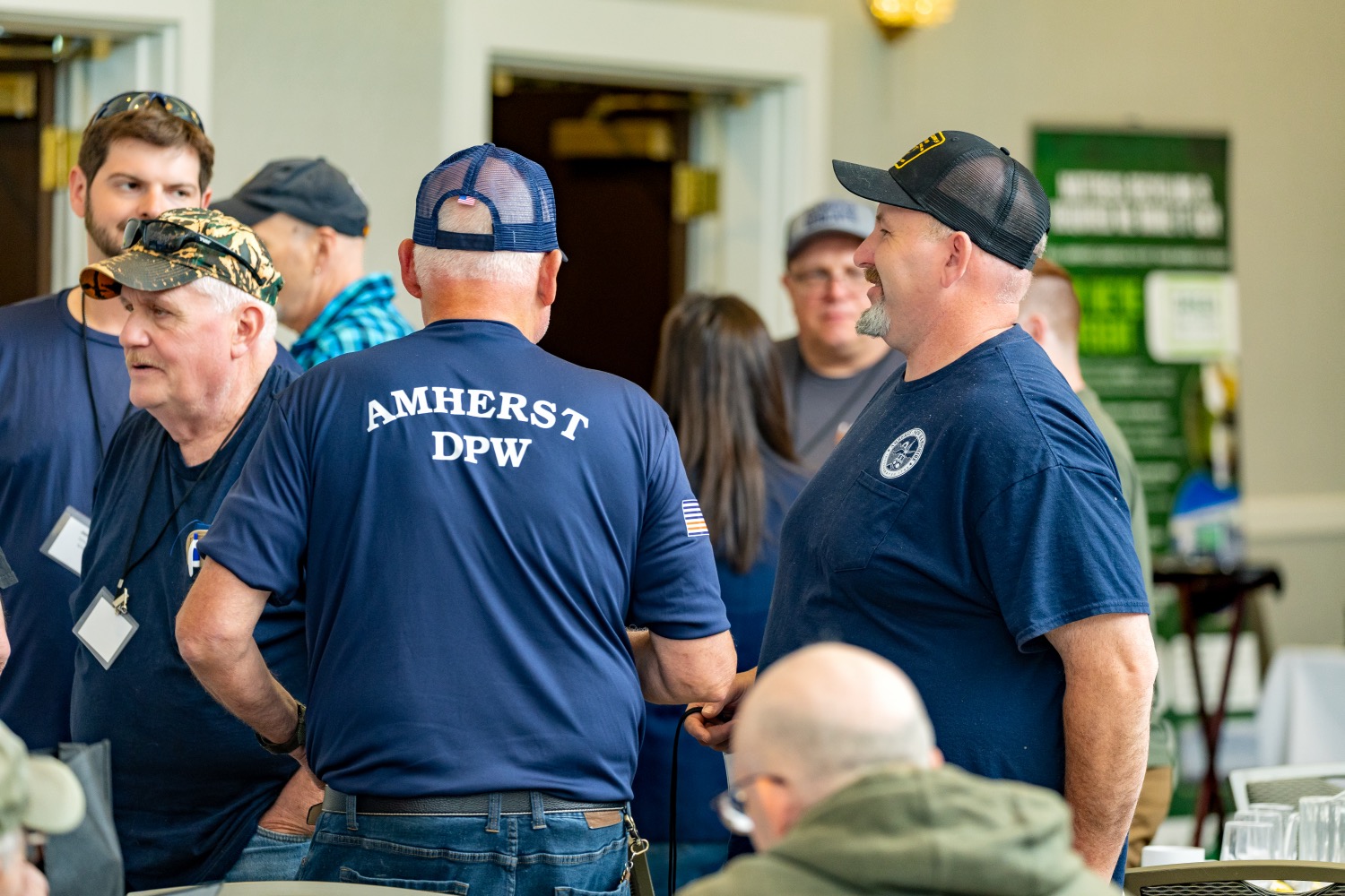Amherst DPW talking