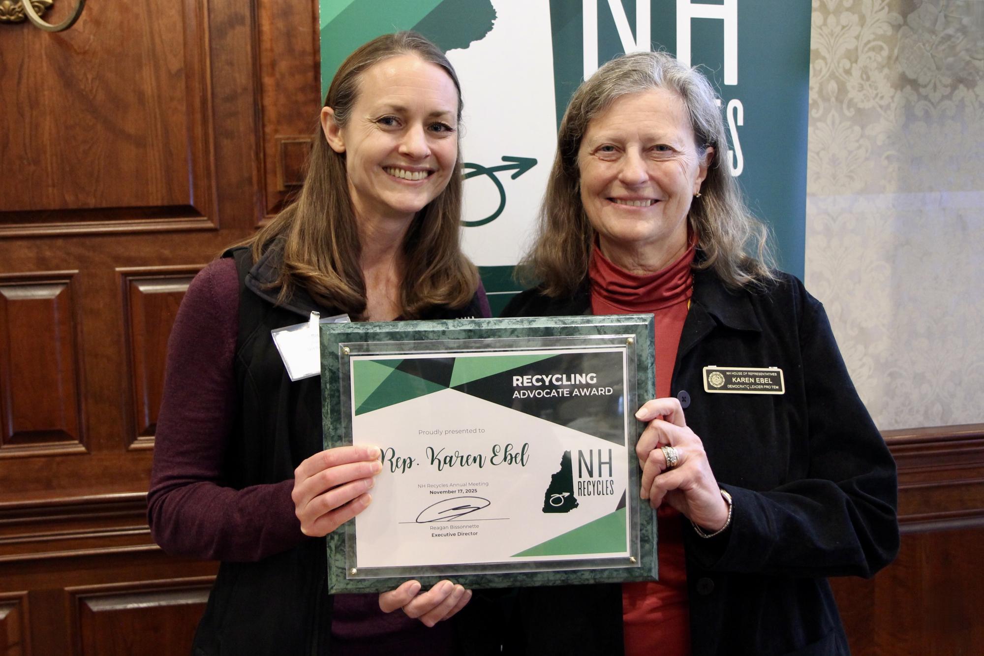 Karen Ebel and Reagan Bissonnette