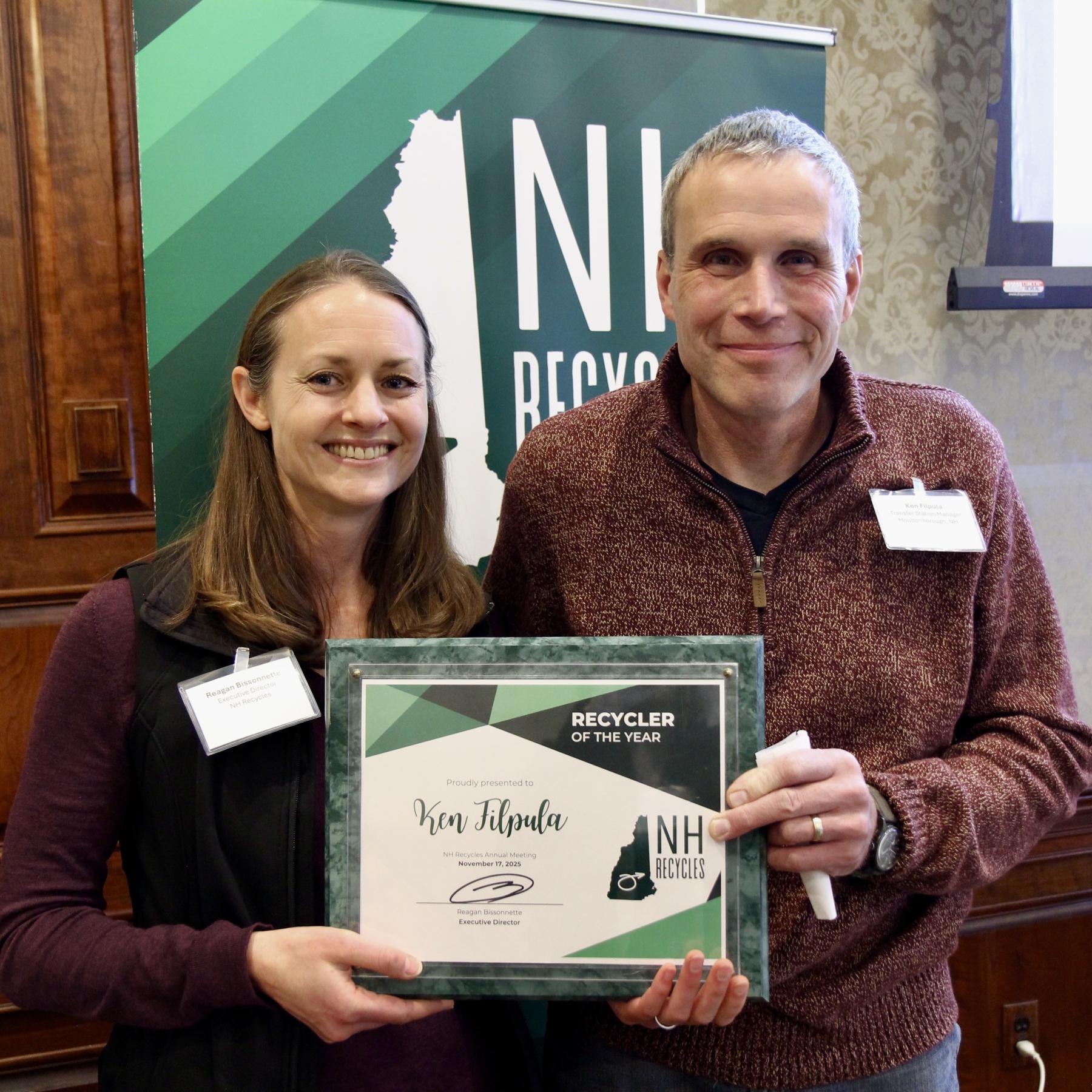 Reagan Bissonnette and Ken Filpula