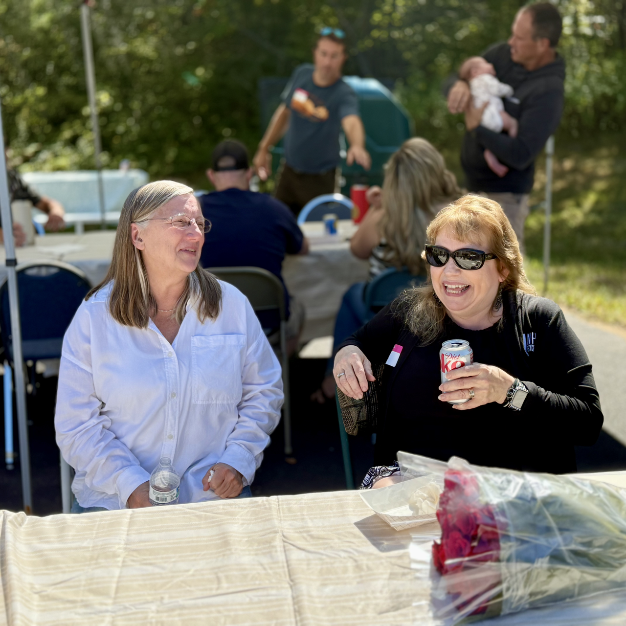 Bonnie Bethune and Paula