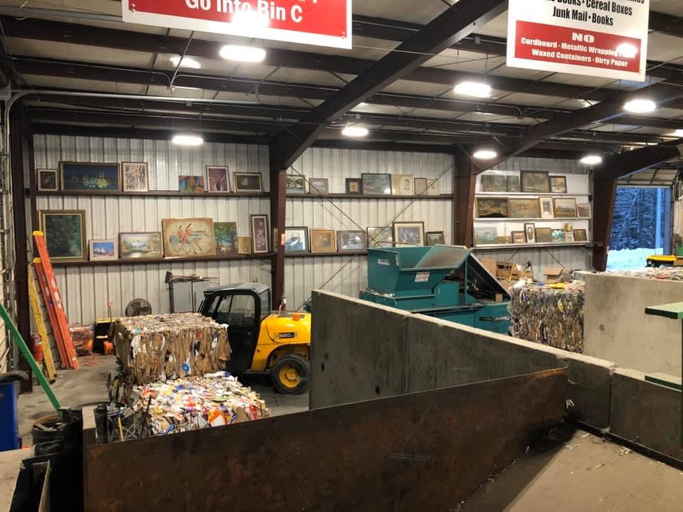 Interior of Candia Transfer Station
