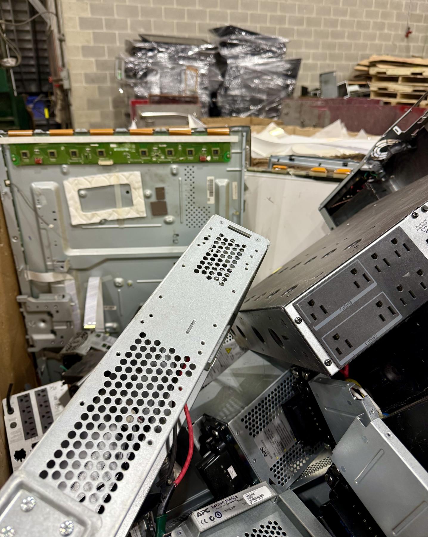 computer parts in a box