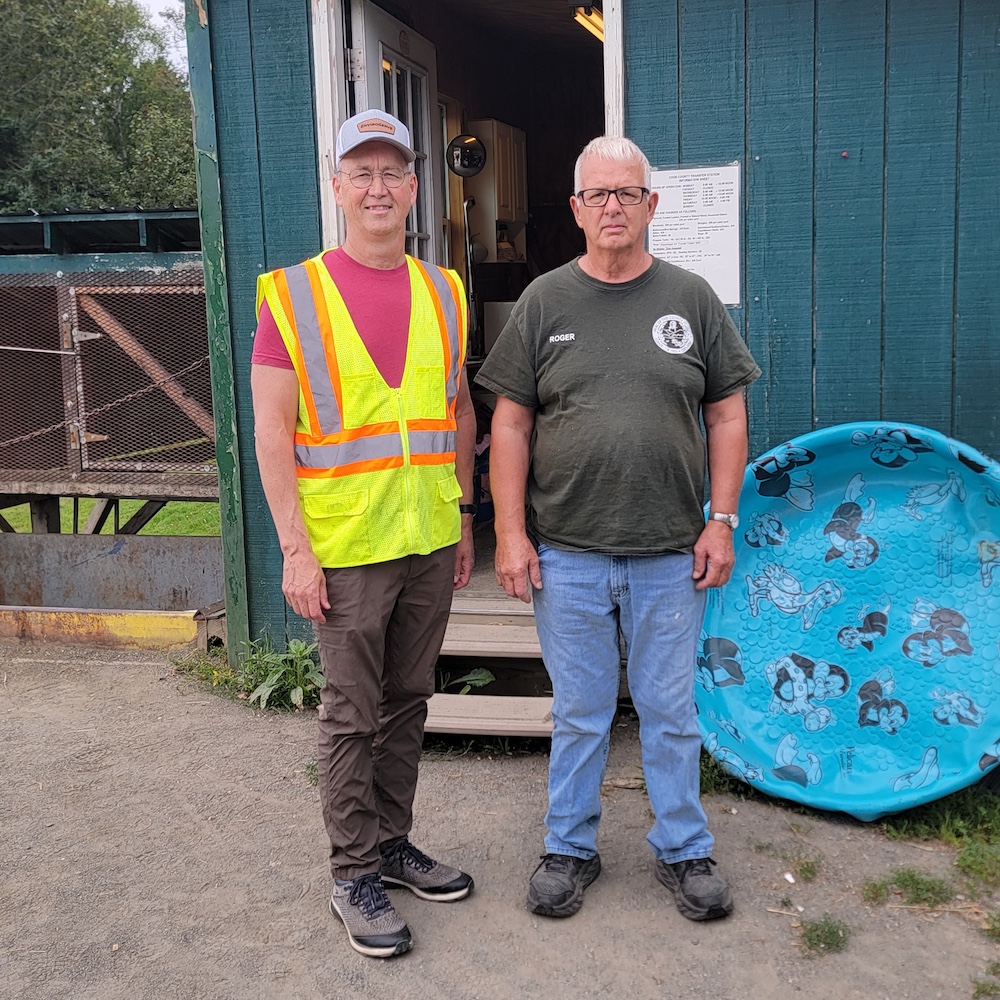 Steve Bean and Roger Belanger