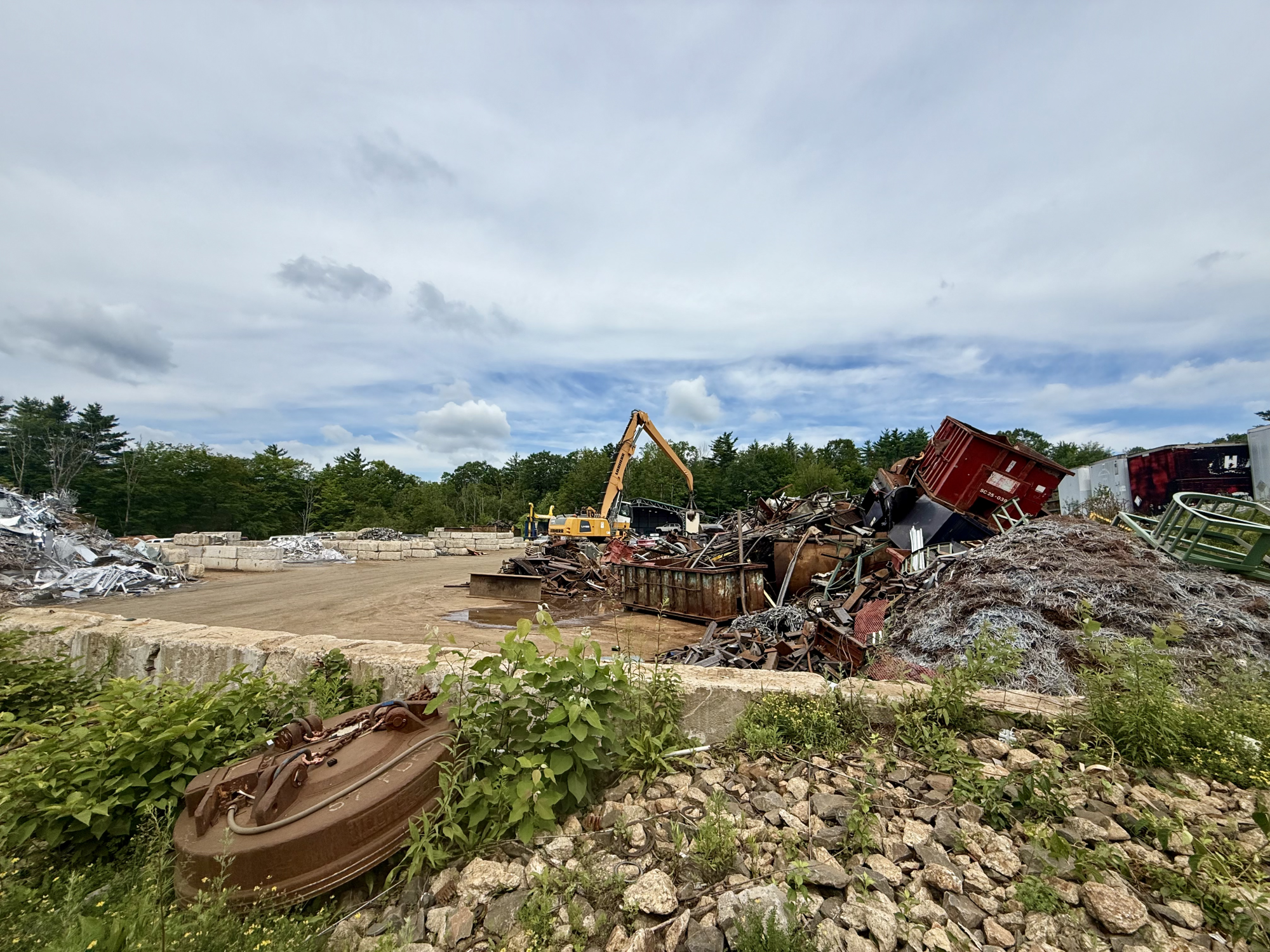 Harding scrap metal yard