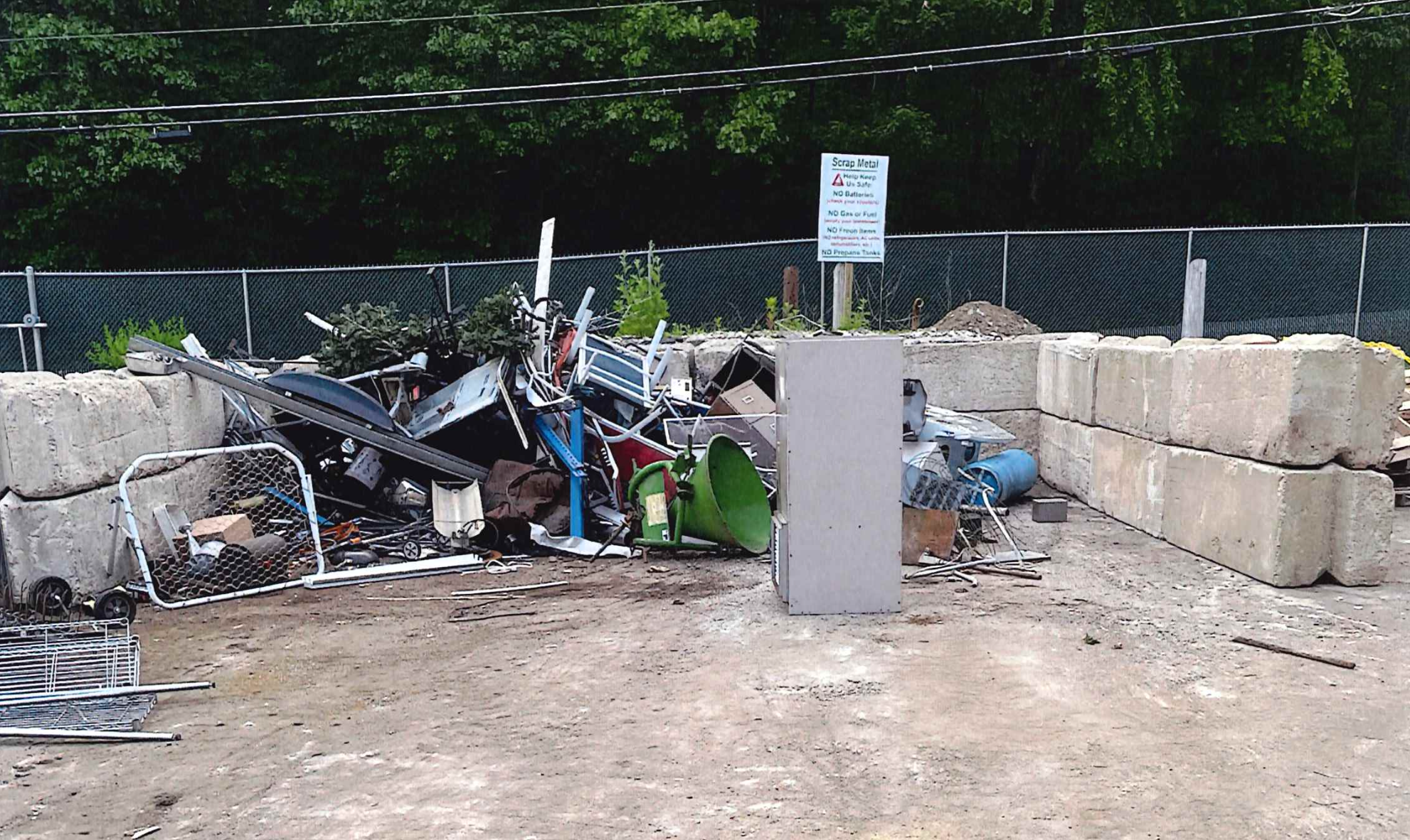 Hollis scrap pile 1