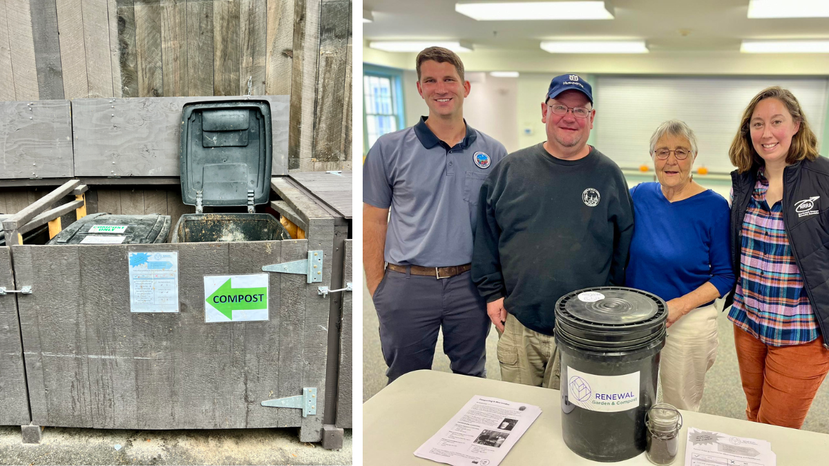 New London food waste collection