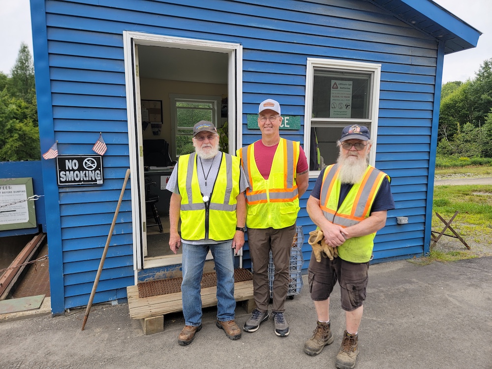 Pittsburg transfer station crew and Steve