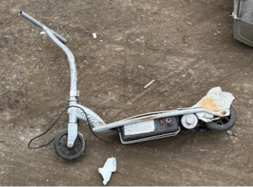 scooter with battery
