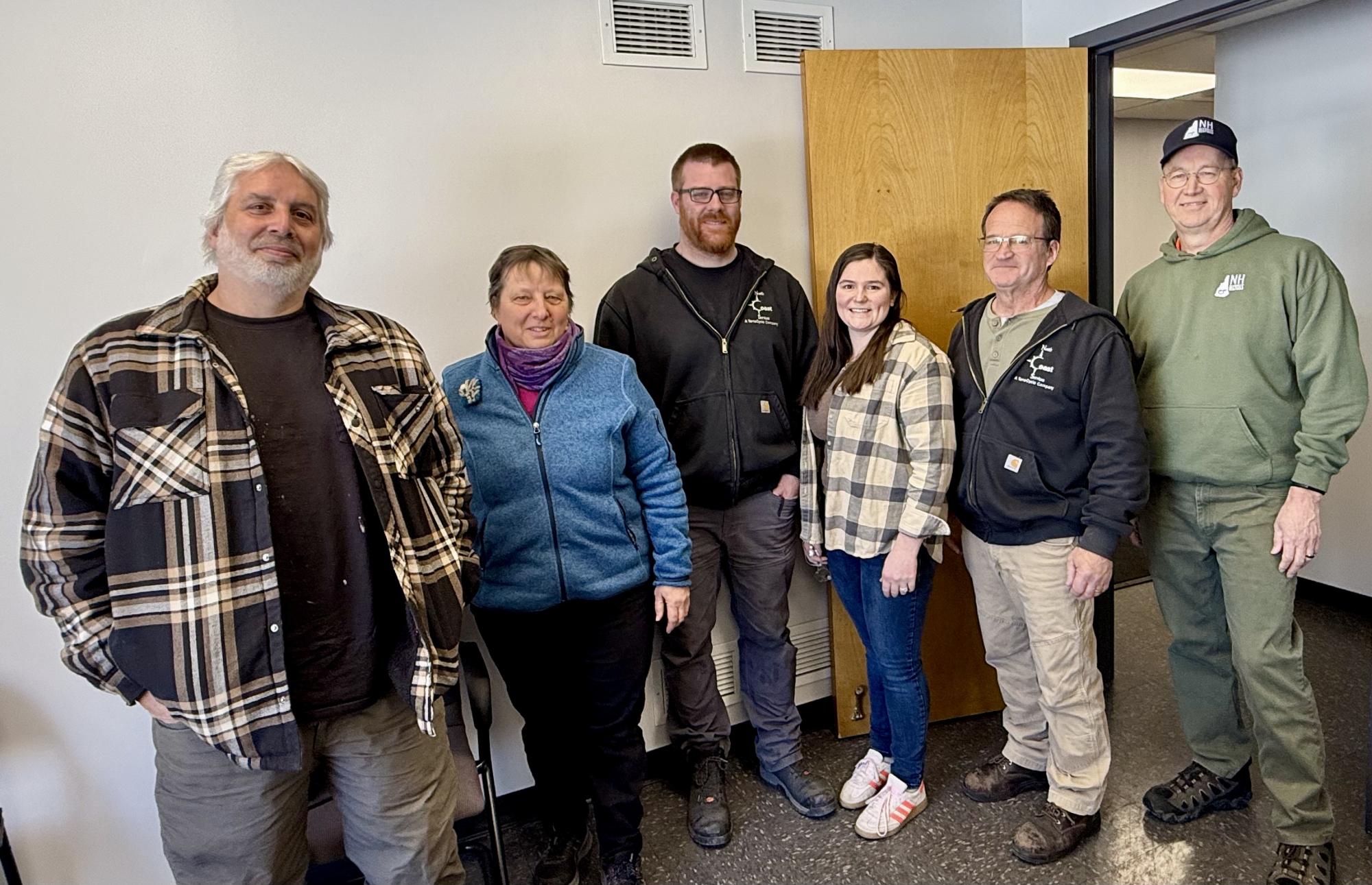 North Coast Employees and NH Recycles Members on a Tour