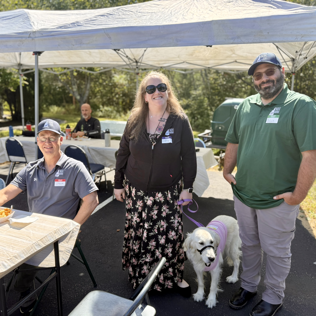 Steve, Lindsay, and Brian from NH Recycles