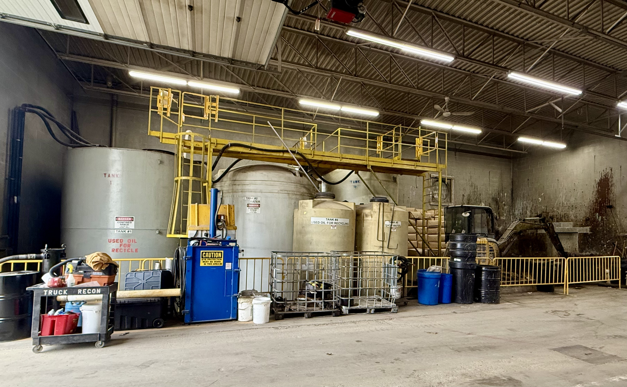 waste oil collection