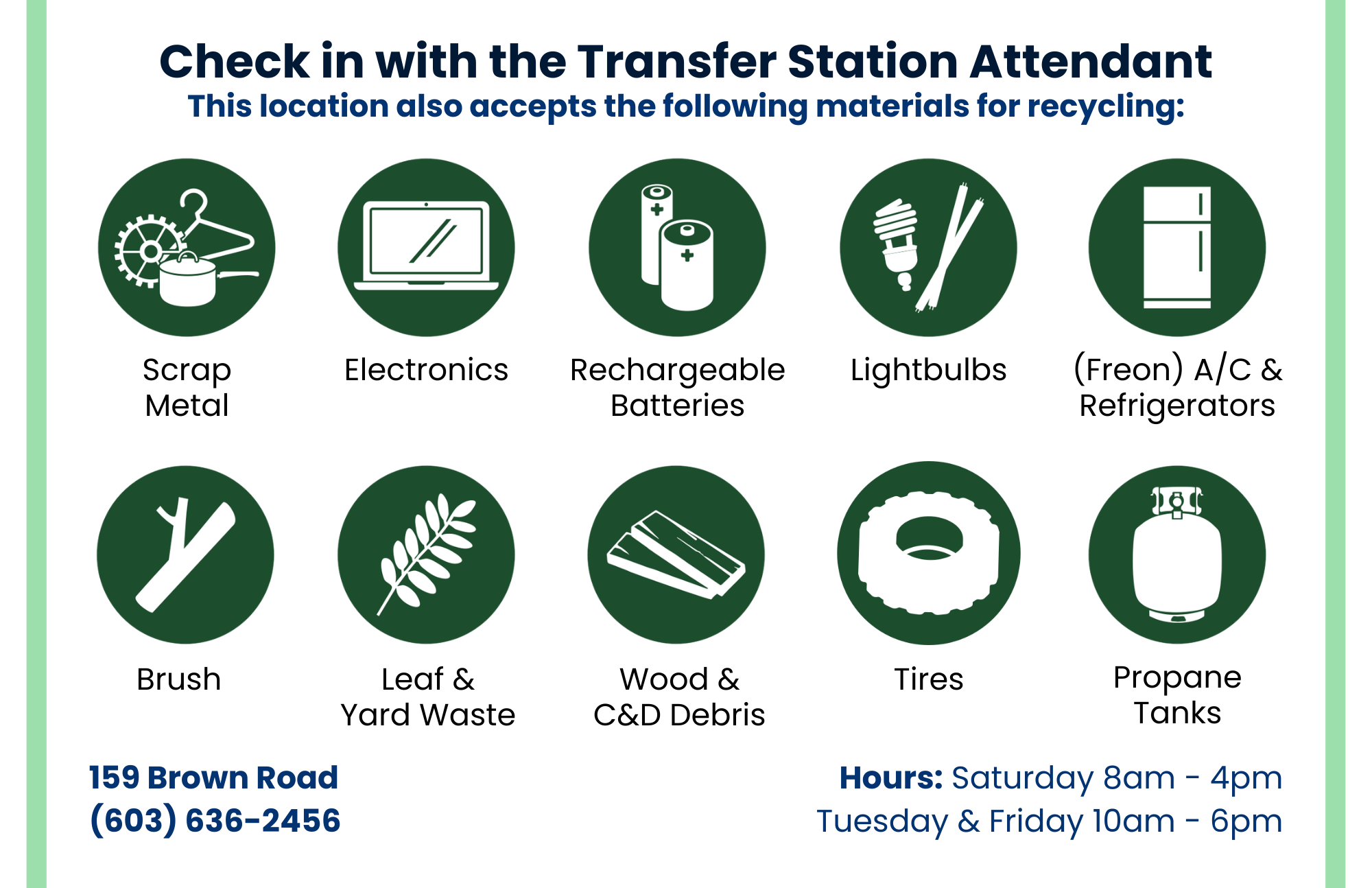 Northumberland Additional Recycling