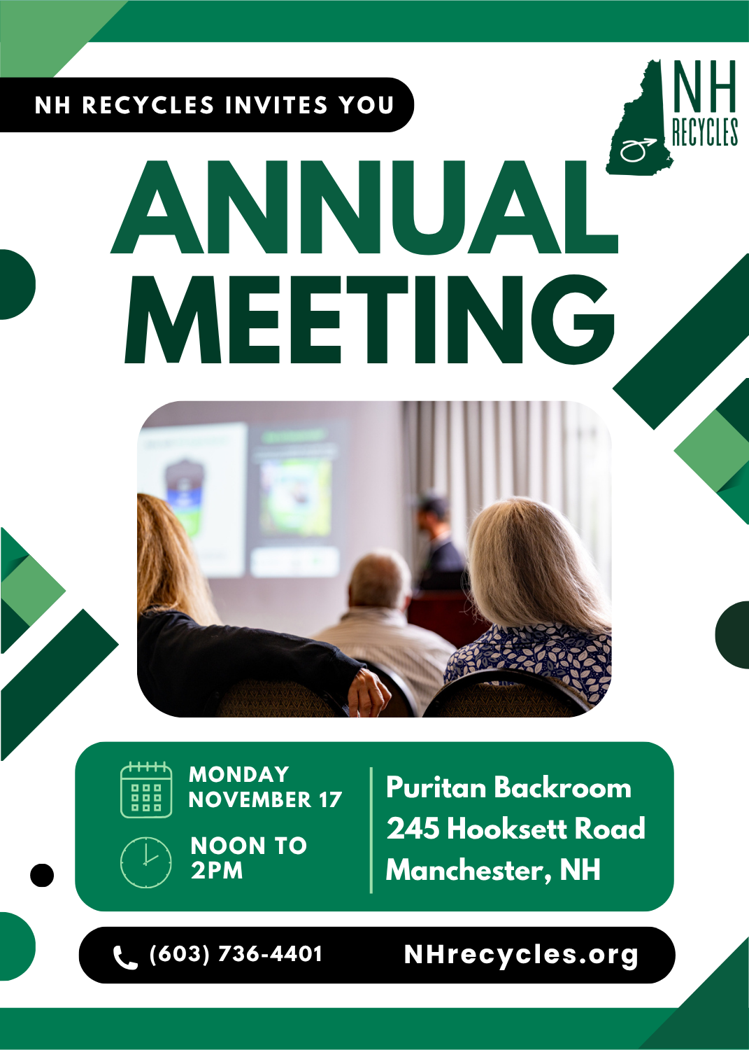 NH Recycles 2025 Annual Meeting Invitation