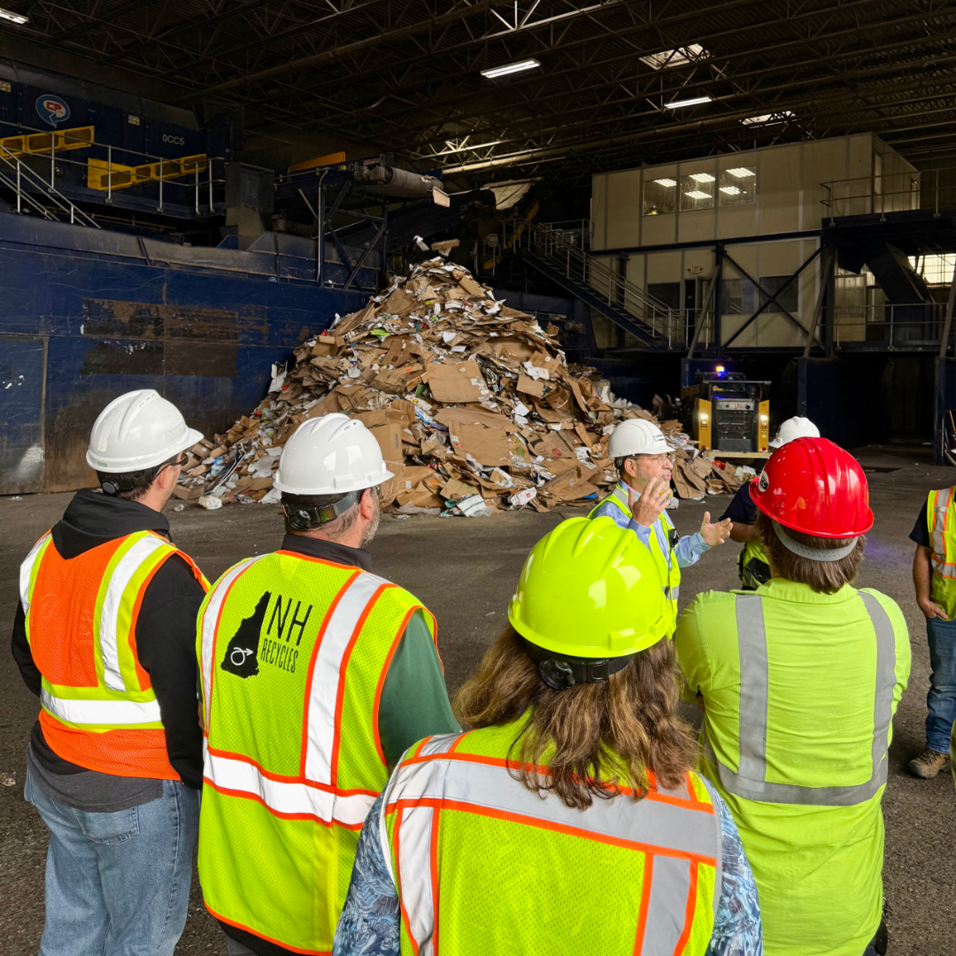 inside a MRF during a bus tour
