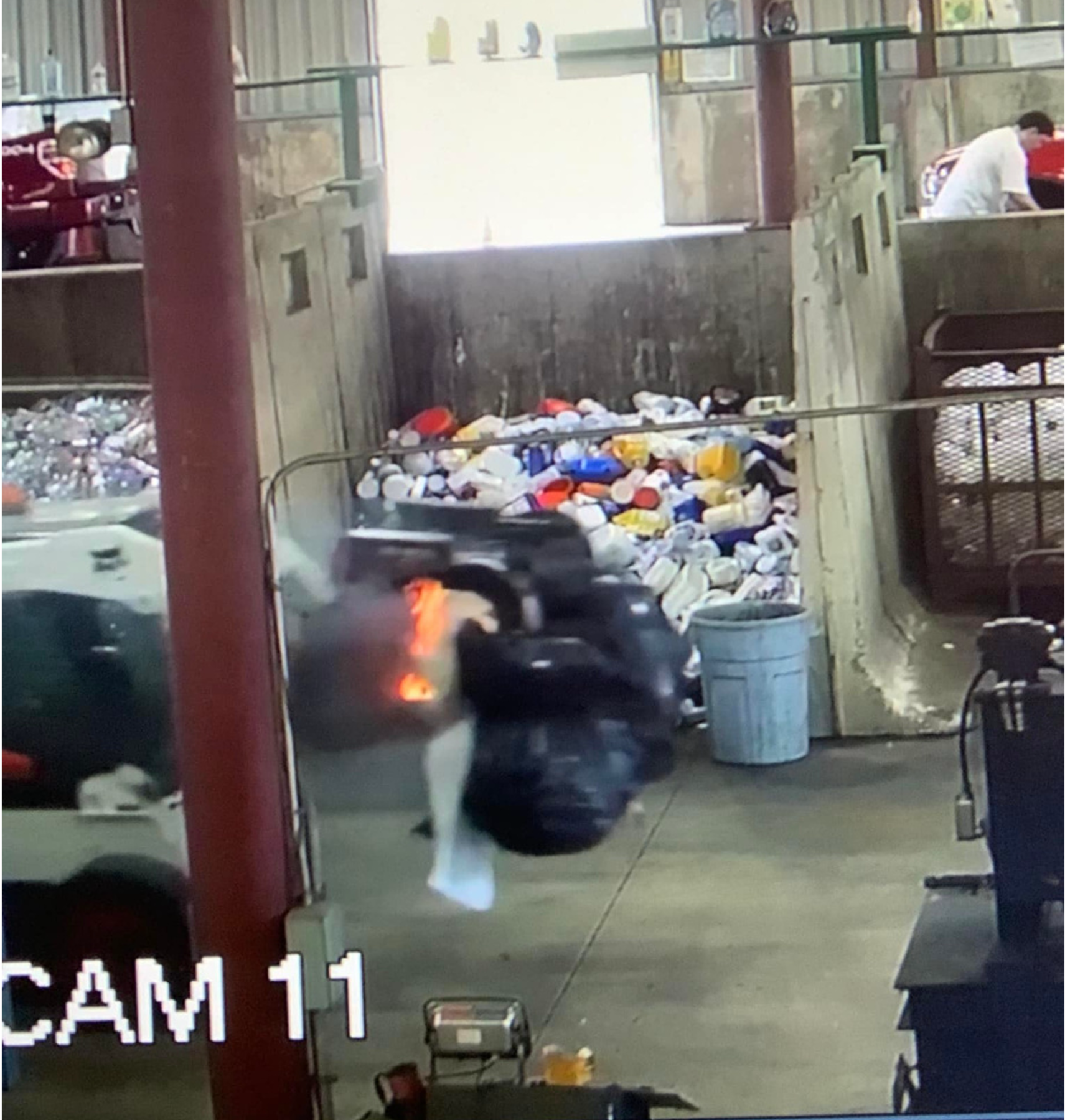 Lee, NH Fire footage