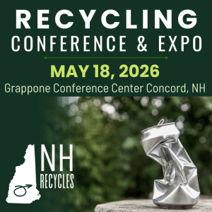 recycling conference with aluminum can