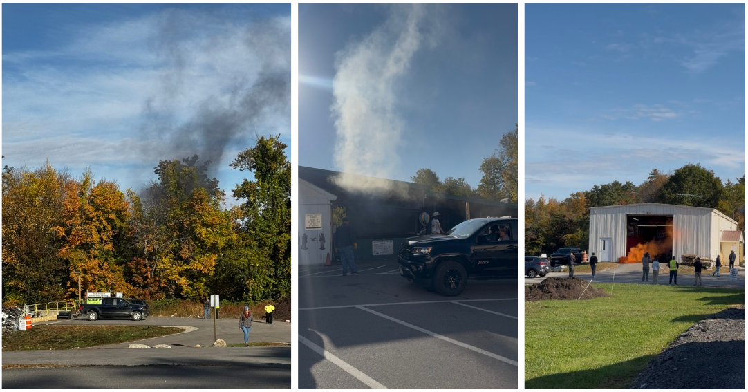 three mock drills at the transfer station
